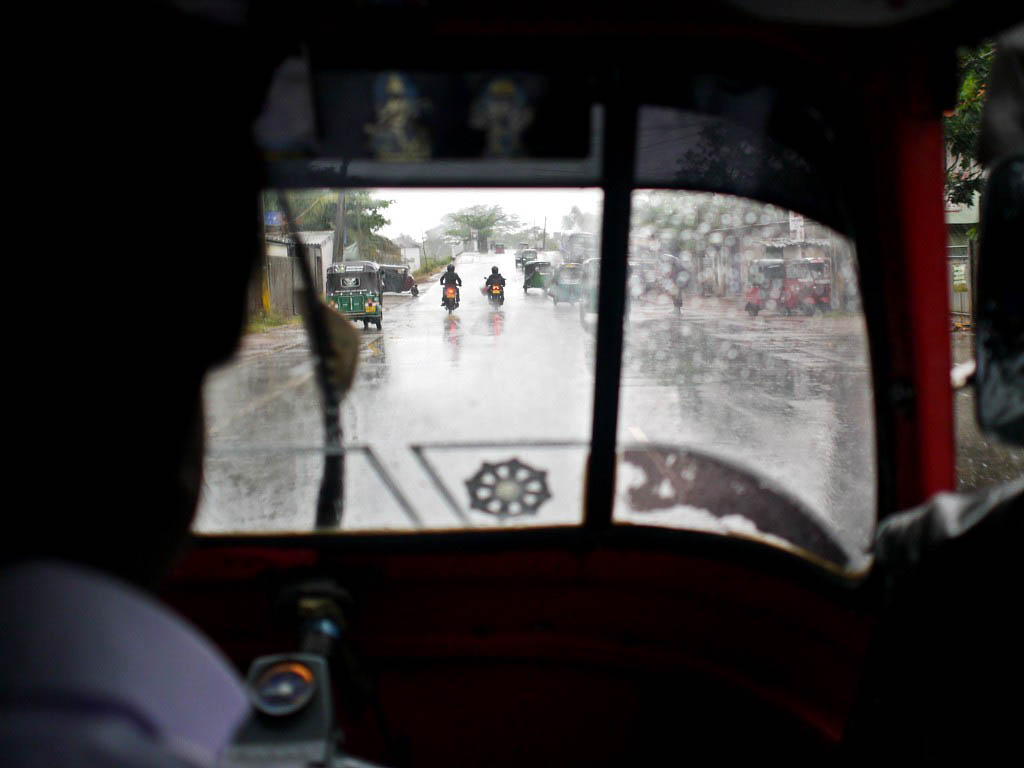 Fahrt im Tuktuk