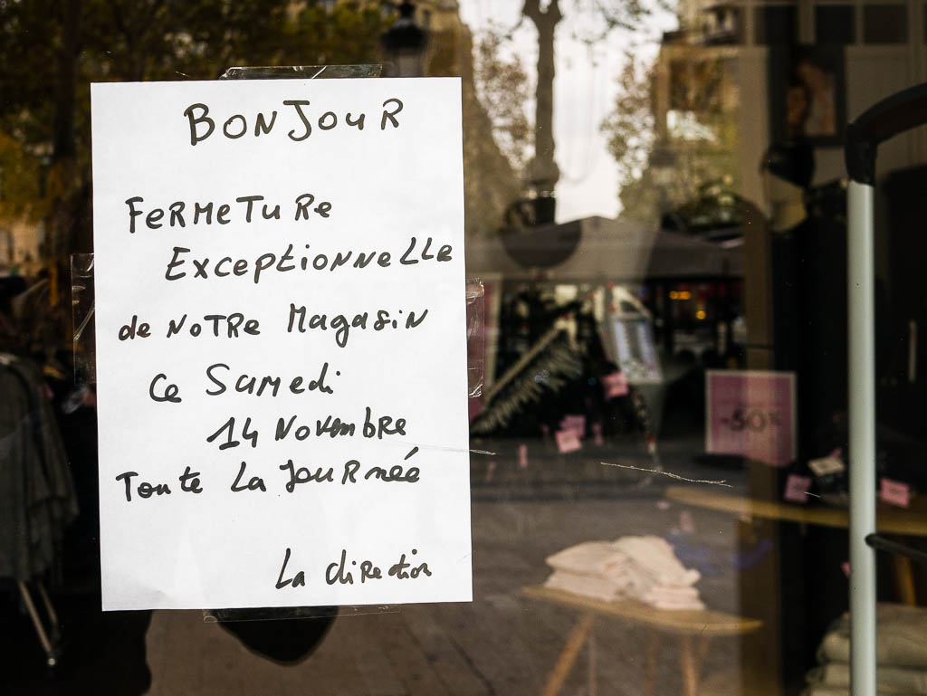 Fotoprojekt: Paris 13.11.2015 - Das Wochenende der Terroranschläge