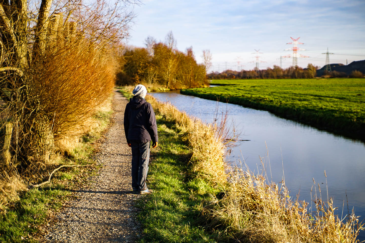 Ein Spaziergang: An der Lesum