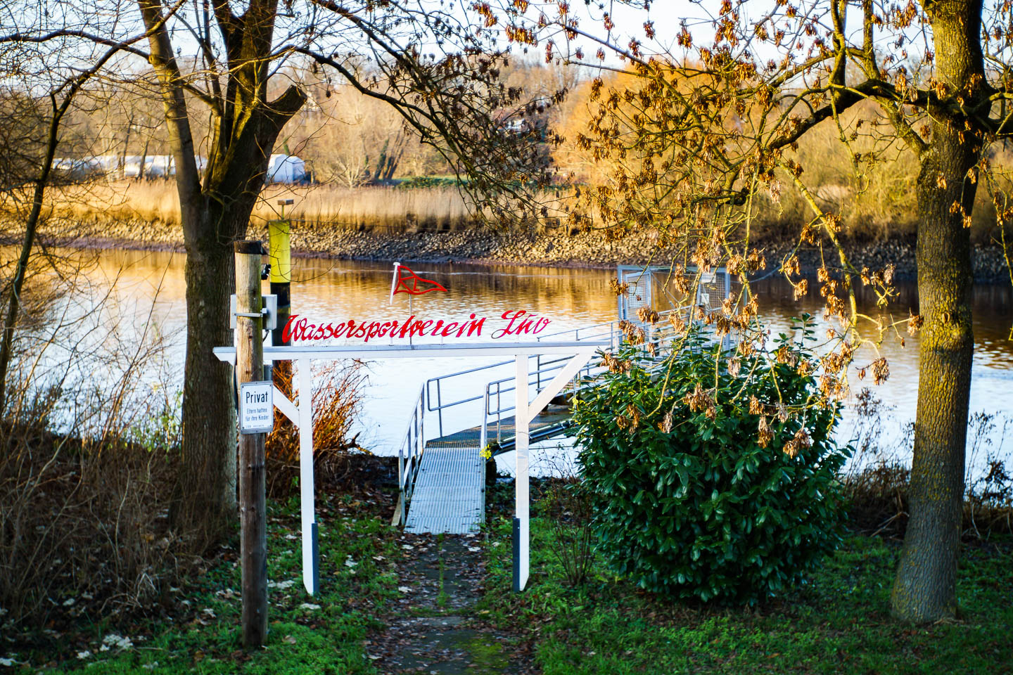 Ein Spaziergang: An der Lesum