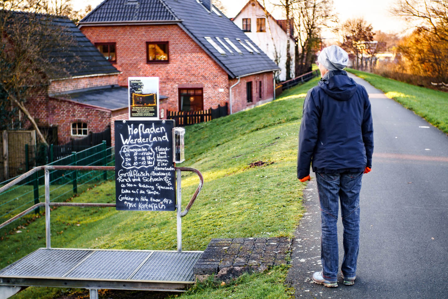 Ein Spaziergang: An der Lesum