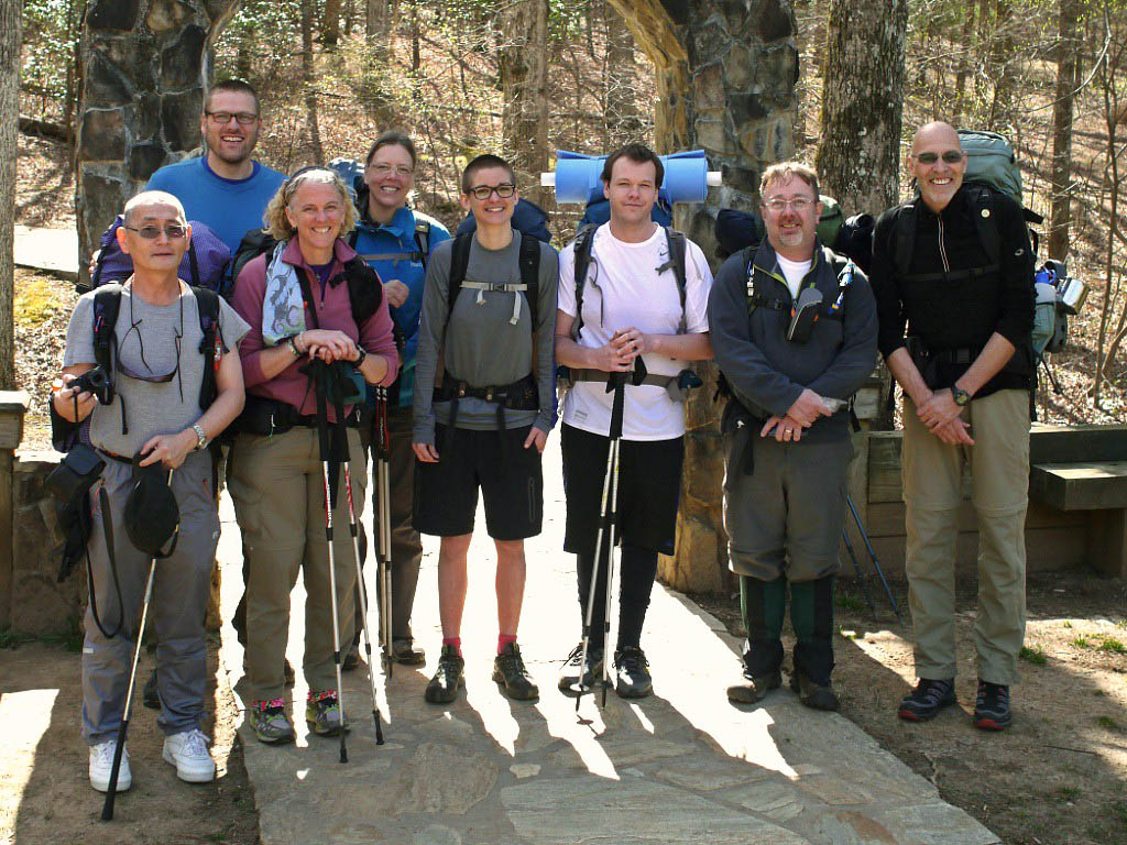 Appalachian Trail: 13. Von Amicalola Falls über Springer Mountain nach Suches