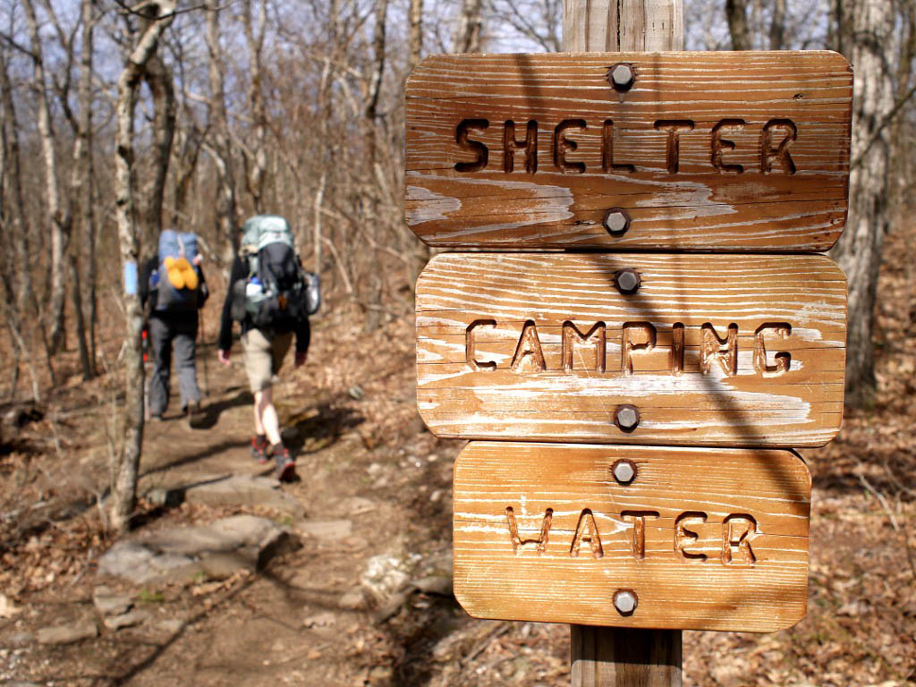 Appalachian Trail: 13. Von Amicalola Falls über Springer Mountain nach Suches