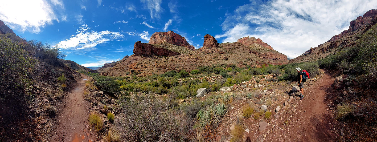 Arizona Trail: 2. Durch den Grand Canyon nach Tusayan