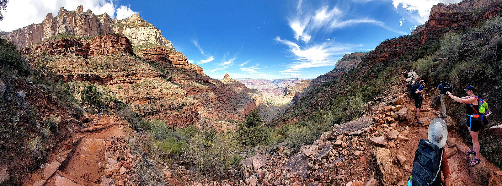 Arizona Trail: 2. Durch den Grand Canyon nach Tusayan