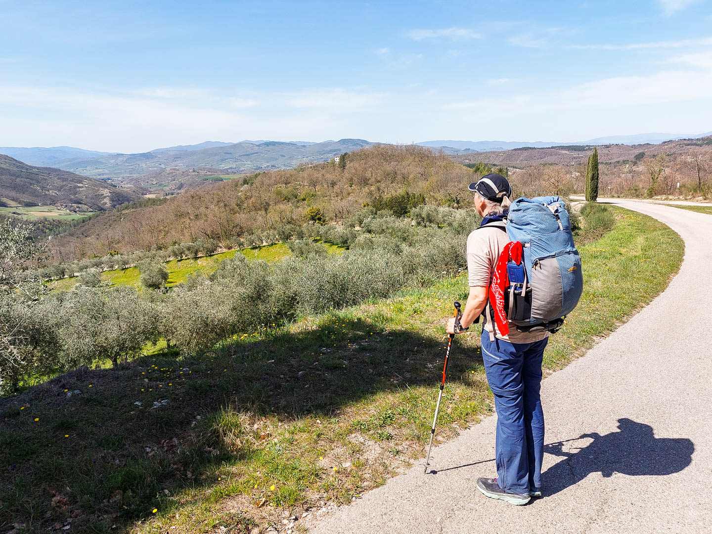 Franziskusweg: 10. Von Citta di Castello nach Pietralunga