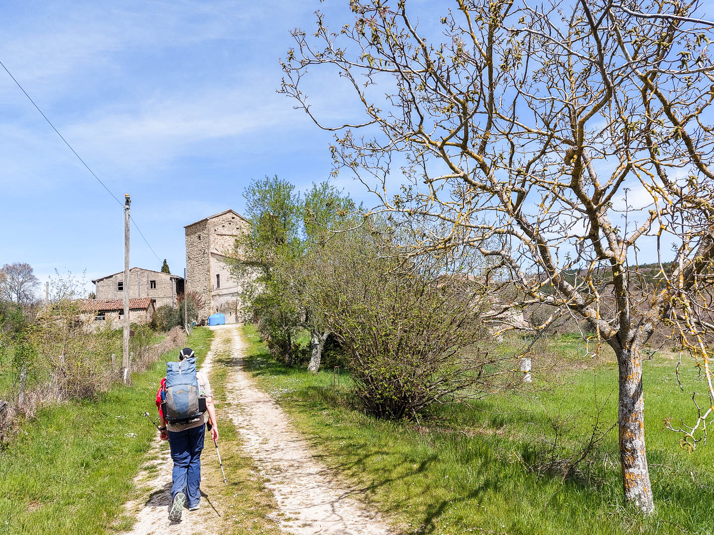 Franziskusweg: 10. Von Citta di Castello nach Pietralunga