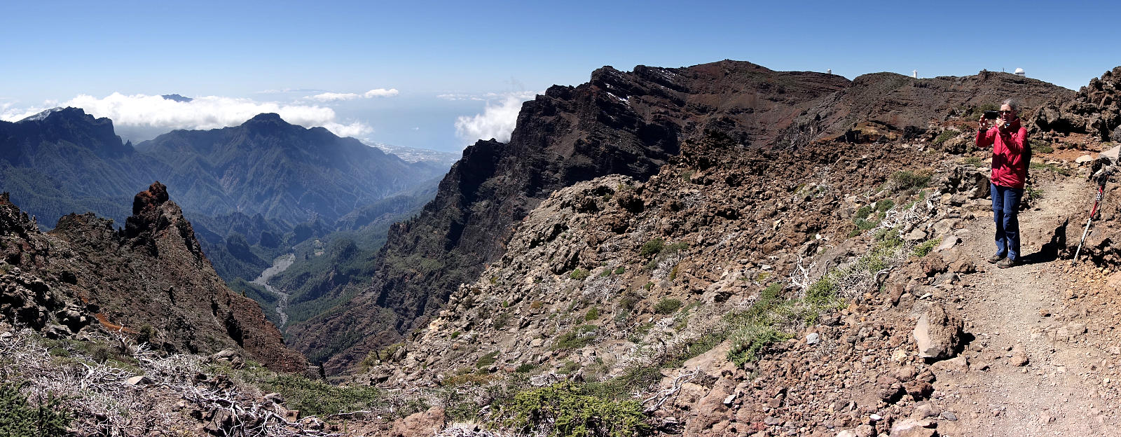 La Palma: 20. GR131 vom Pico de la Cruz zum Roque de los Muchachos