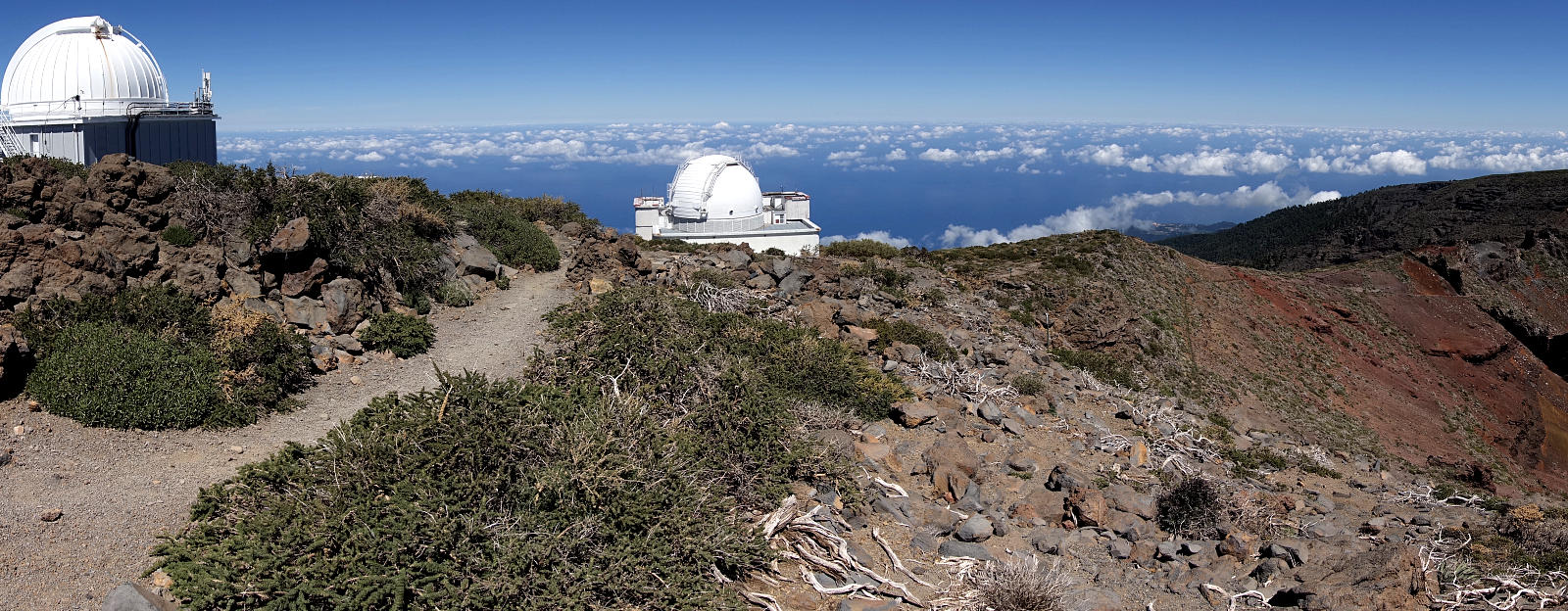 La Palma: 20. GR131 vom Pico de la Cruz zum Roque de los Muchachos