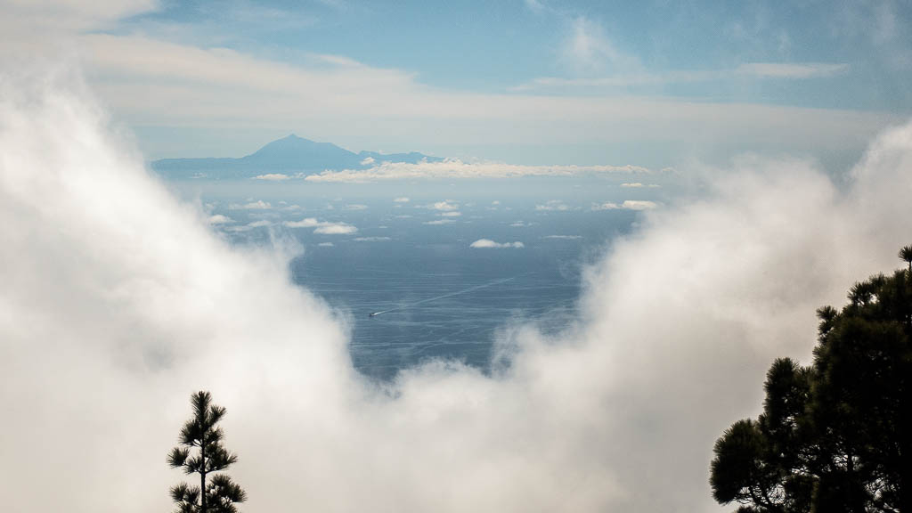 La Palma: 35. GR131 vom Reventon-Pass Richtung Punta de los Roques