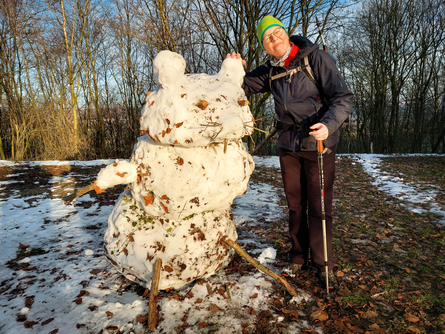 Schneewanderung: Ith-Hils-Weg