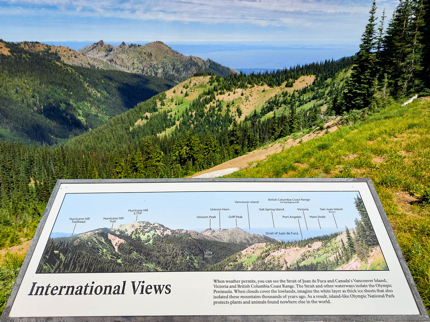 Olympic National Park: 1. Dungeness Spit, Soleduck Trail und Hurricane Ridge