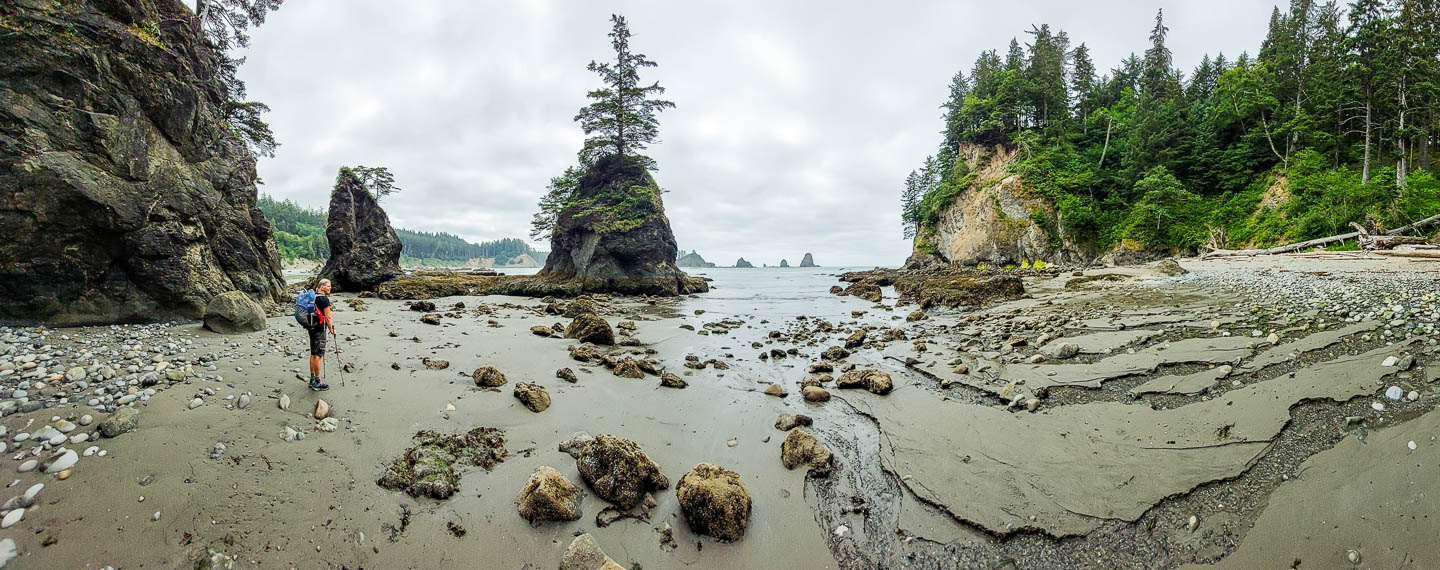 Olympic National Park: 3. Vom Third Beach zum Mosquito Creek