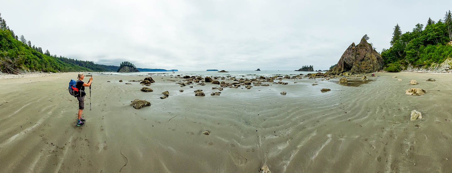 Olympic National Park: 3. Vom Third Beach zum Mosquito Creek