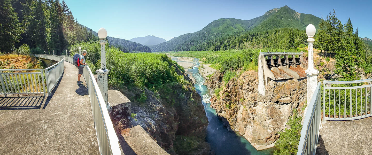 Olympic National Park: 2. Vier Tage Wandern am Elwah River