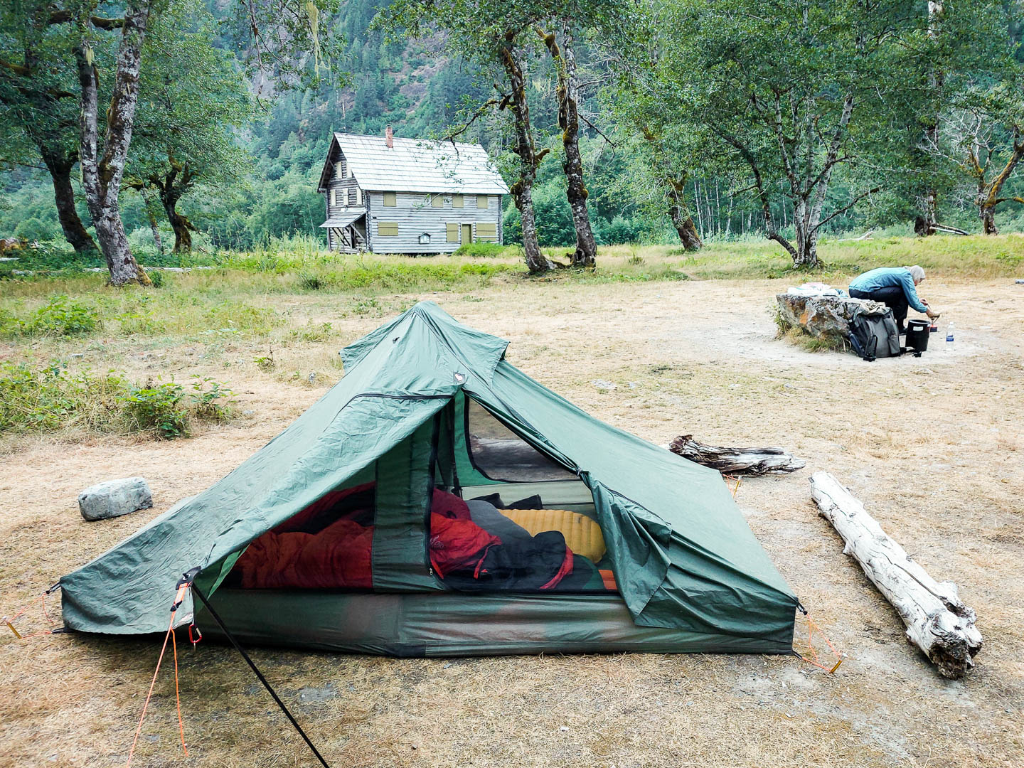 Olympic National Park: 5. Zwei Tage Wandern im Enchanted Valley