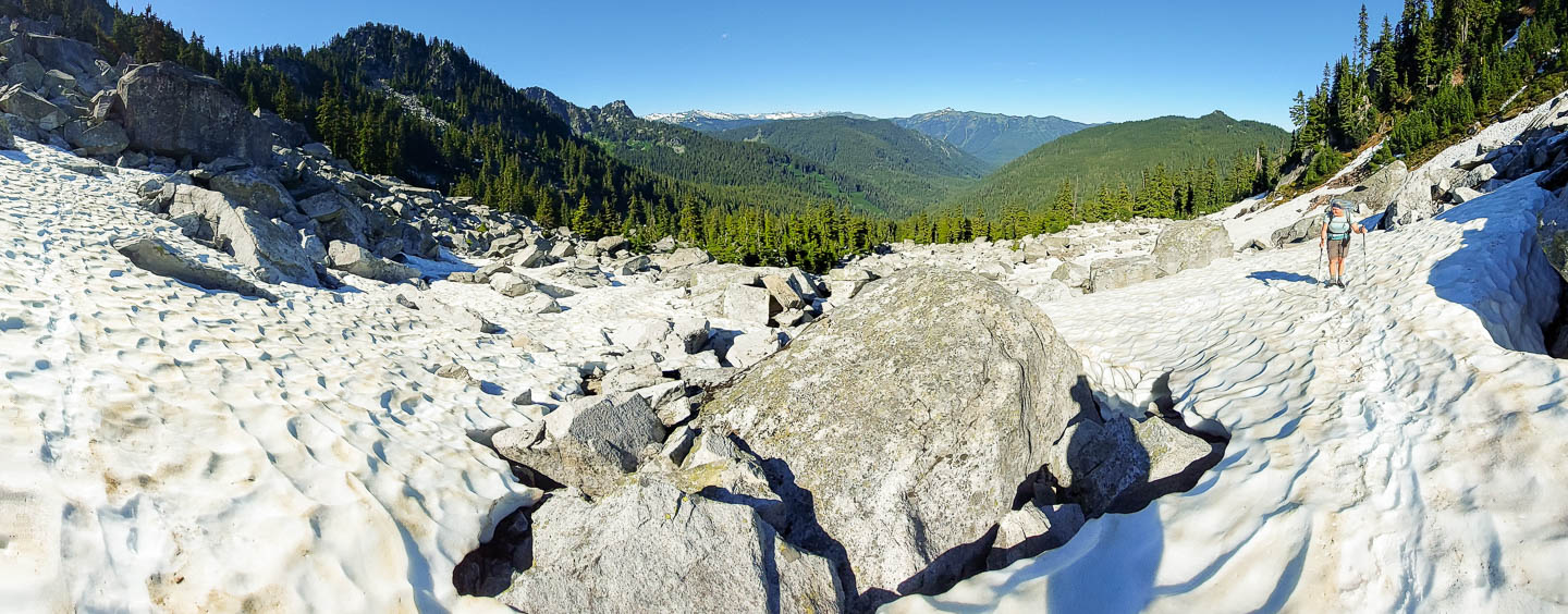 Pacific Crest Trail: 17. Von Stevens Pass nach Stevens Pass