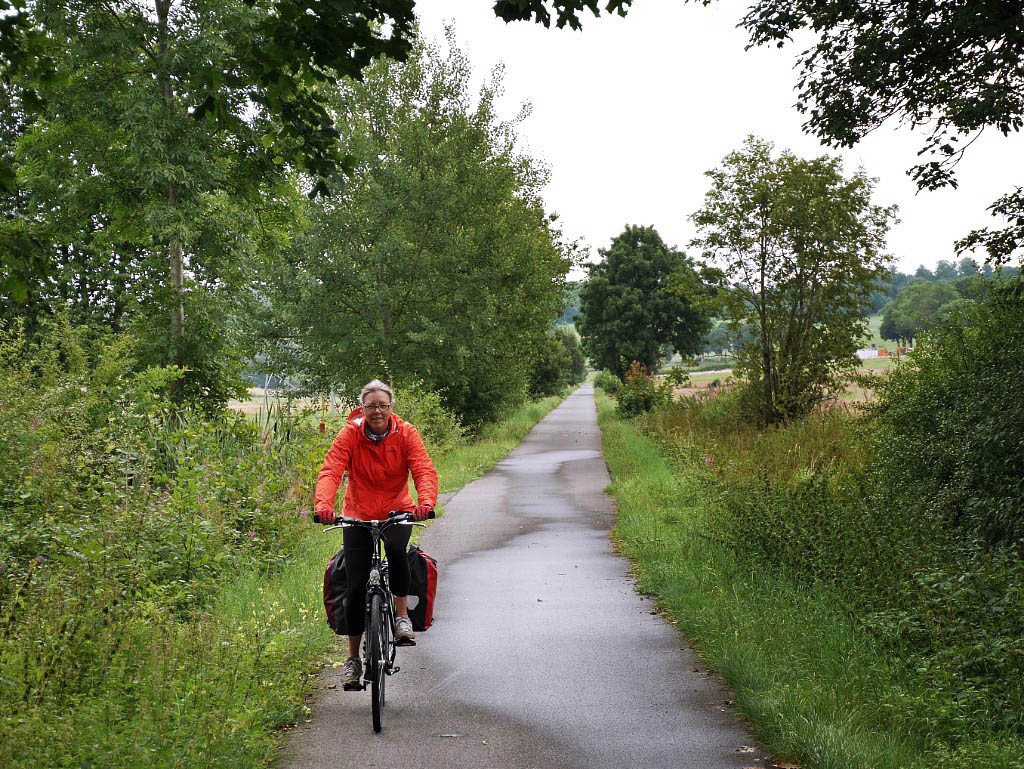 Radwanderung: 6. Auf dem hessischen Bahnradweg