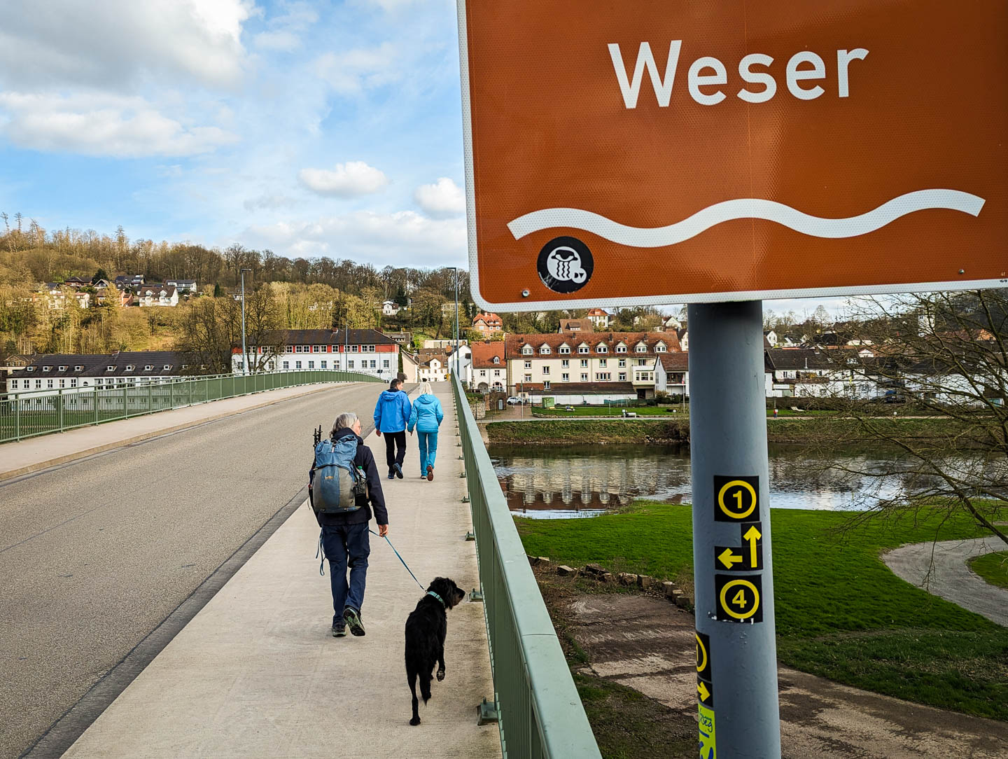 Weserberglandweg: 8. Von Fohlenplacken nach Bad Karlshafen